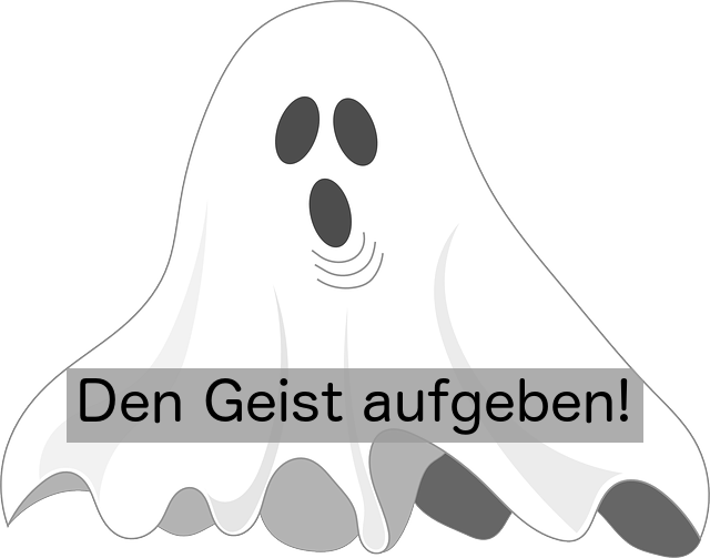 This one simple sentence will make your colleagues laugh (Den Geist aufgeben) Herr Professor